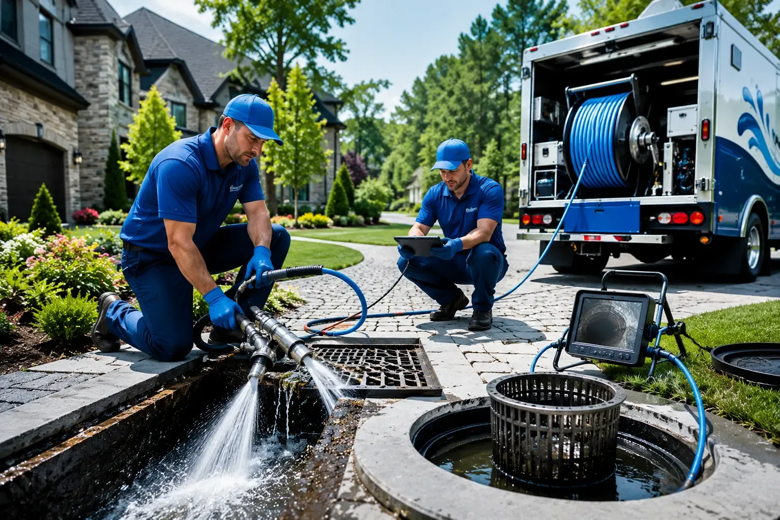 Local outdoor drain cleaning professionals in Lansing, NY
